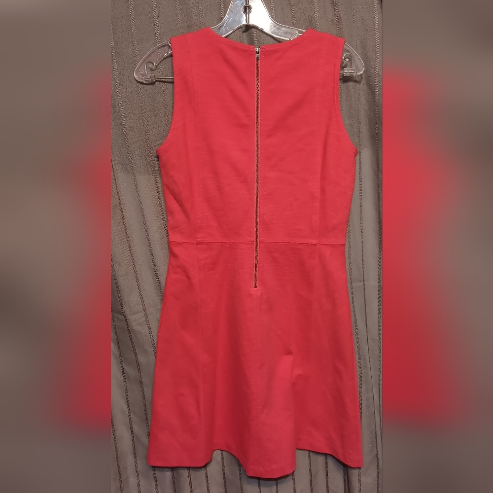 J. Crew Salmon Color Size 2 Structured Textured D… - image 6